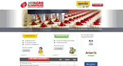 Desktop Screenshot of jobagroalimentaire.com